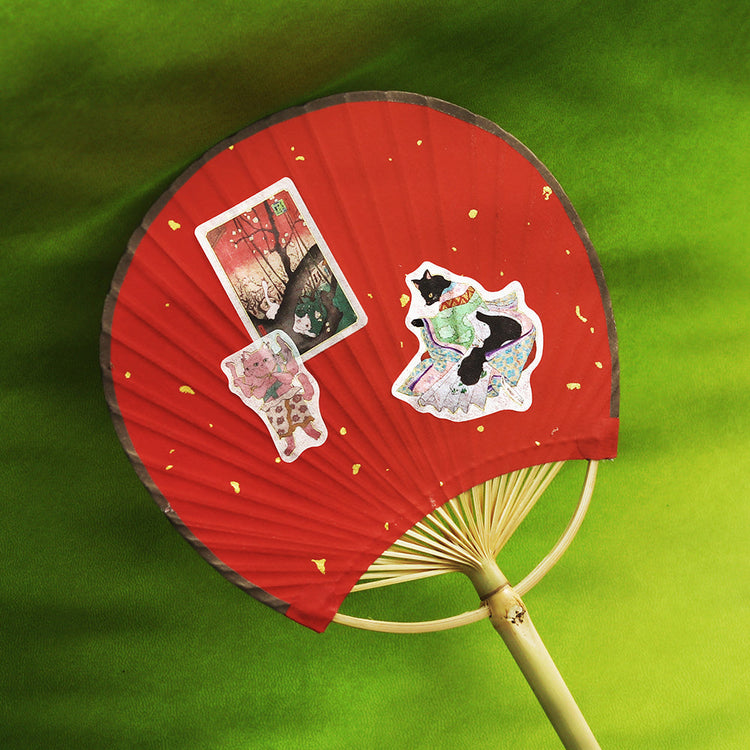 BGM Foil Stamping Flake Seal – Nyapanese Art NEKO: Wakaba