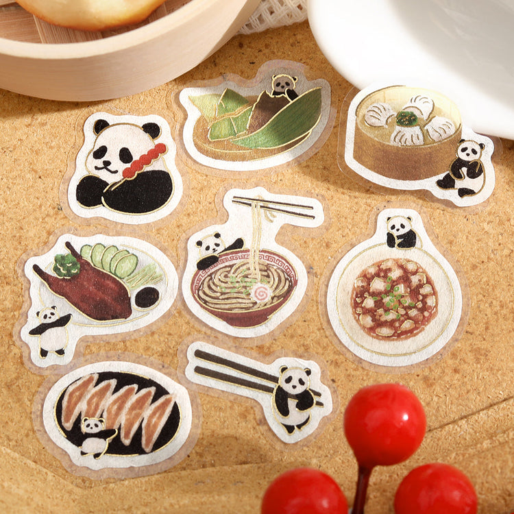 BGM Foil Stamping Flake Seal: Panda Days – Cooking