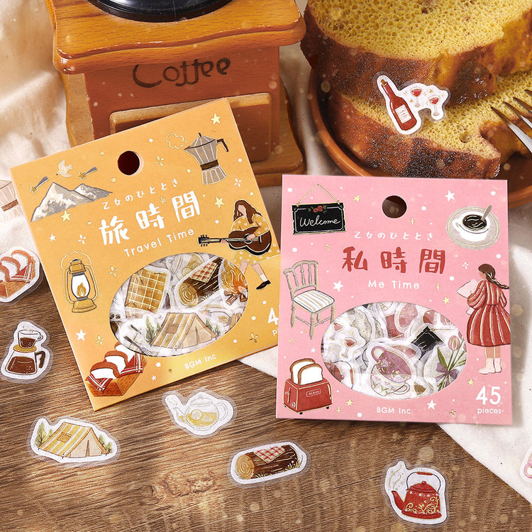 BGM Foil Stamping Flake Seal: A Maiden's Moment – Travel Time