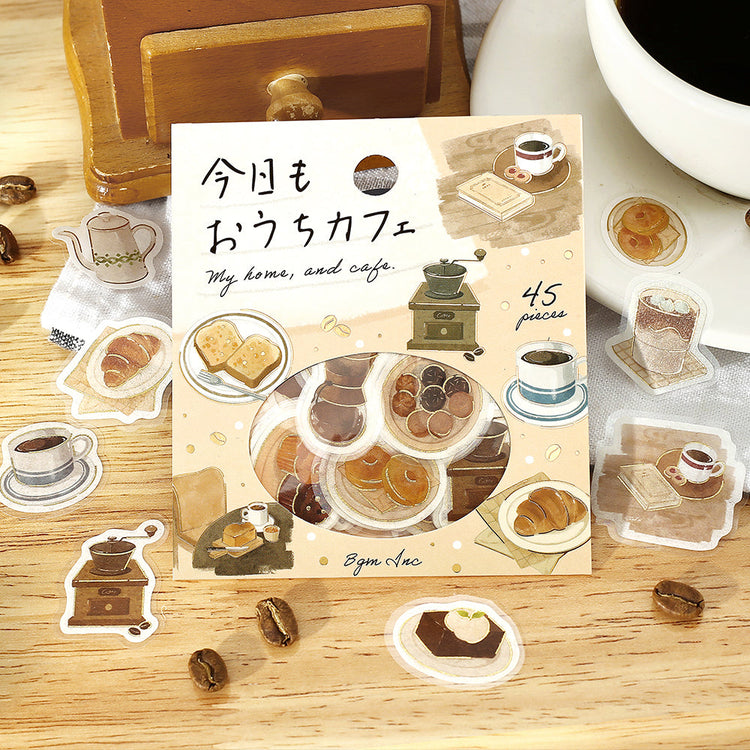 BGM Foil Stamping Flake Seal: Today's Cafe: Home Cafe