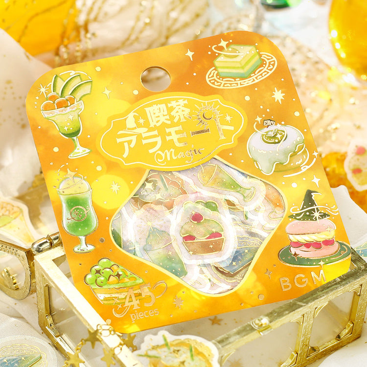 BGM Foil Stamping Flake Seal: Café à la Mode Magic Light