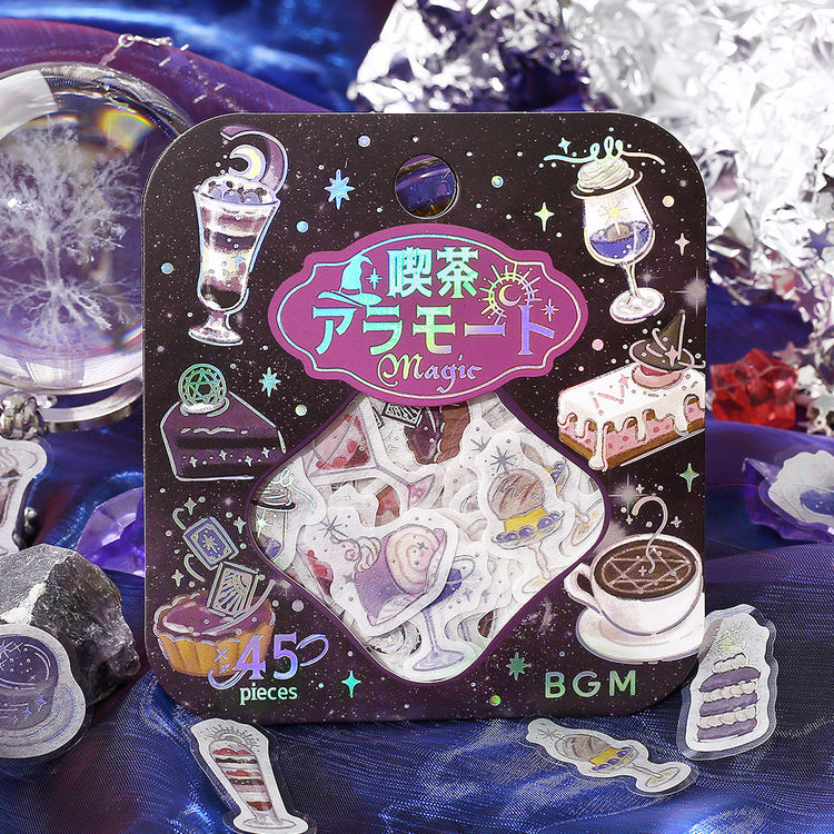 BGM Foil Stamping Flake Seal: Café à la Mode Magic Darkness