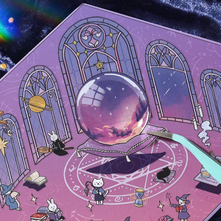 BGM Diorama 2.5D Seat Seal – Fantasy World Stickers Set