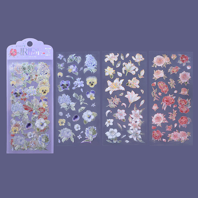 BGM Foil Stamping Iride Seal: Iride - Flowers Bloom