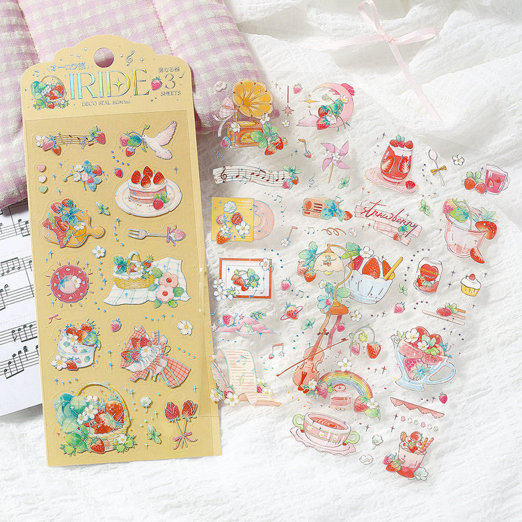 BGM Foil Stamping Iride Seal: Iride - Strawberry