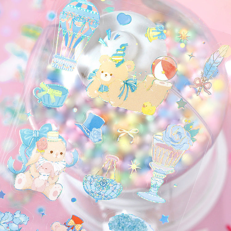 BGM Foil Stamping Iride Seal: Iride - Animal Amusement Park