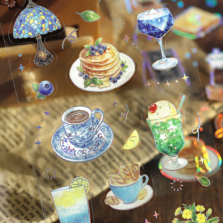 BGM Foil Stamping Iride Seal: Iride - Cafe Ala mode