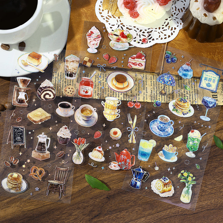 BGM Foil Stamping Iride Seal: Iride - Cafe Ala mode