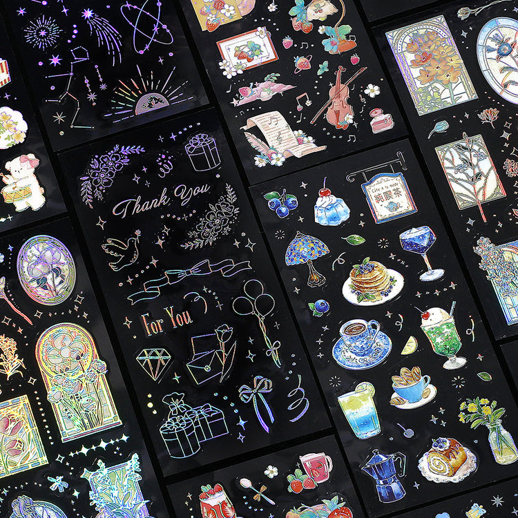 BGM Foil Stamping Iride Seal: Iride - Cafe Ala mode