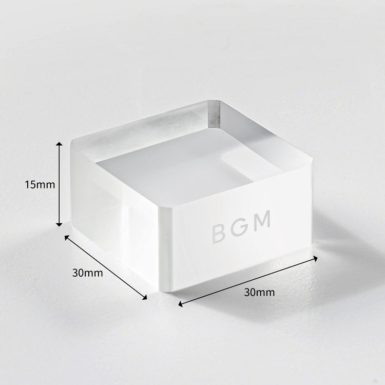 BGM Acrylic Block / Cube
