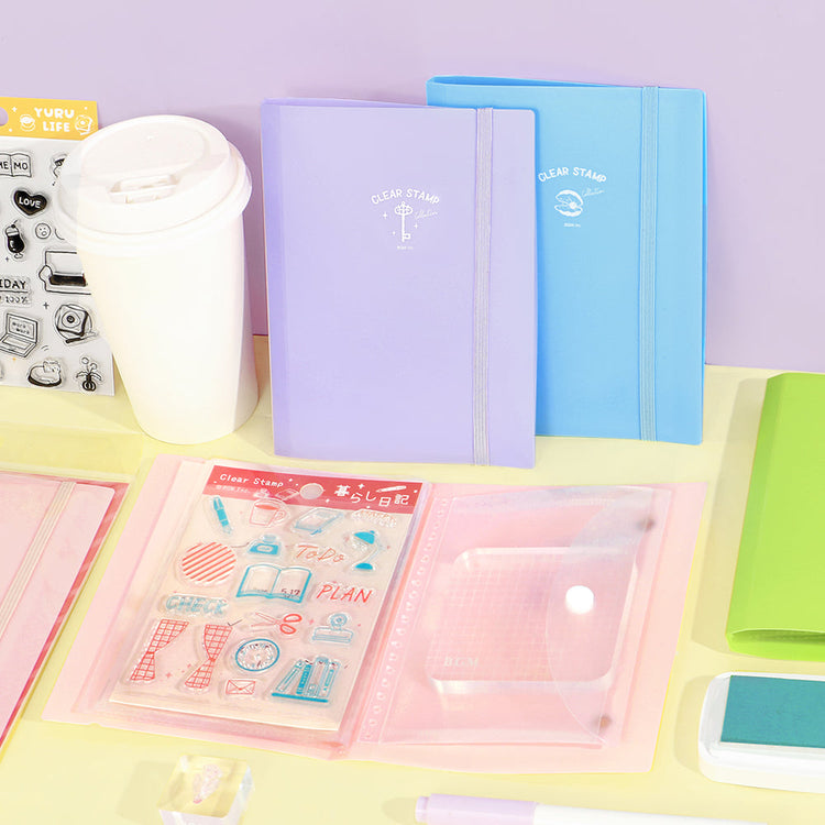 BGM Clear Stamp File - Baby Blue