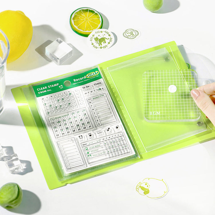 BGM Clear Stamp File - Melon