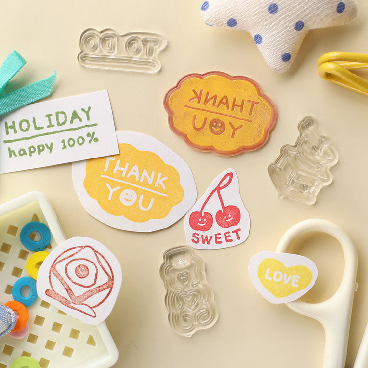 BGM Clear Stamp: Diary - Yuru Life Diary