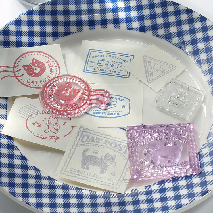 BGM Clear Stamp: Diary - Traveling Stamps