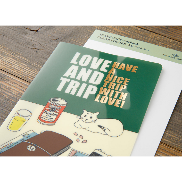 TRAVELER'S notebook Clear Folder 2025