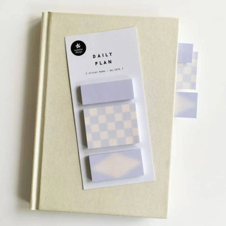 Suatelier Daily Plan.60: Cloudy Skies - Sticky Notes