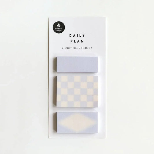 Suatelier Daily Plan.60: Cloudy Skies - Sticky Notes