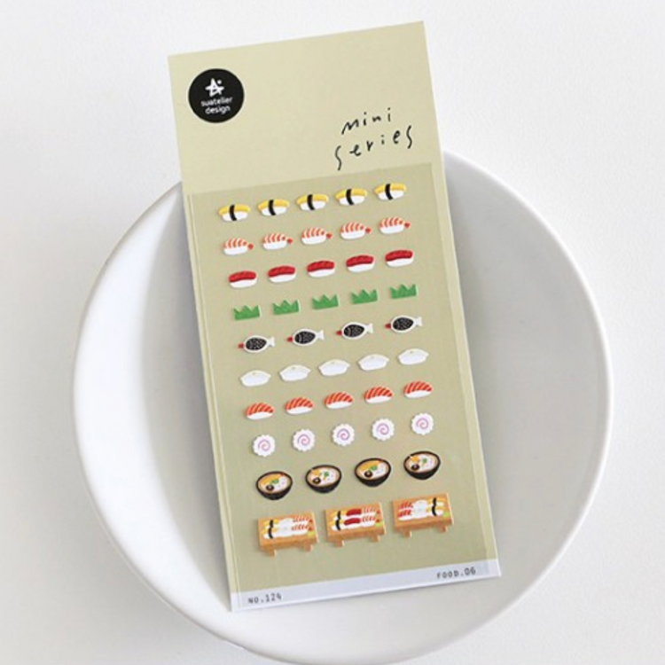 Suatelier Mini Series Sticker - Food.06 Sushi