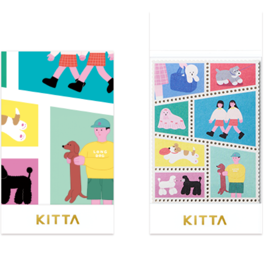 KITTA Special - Sticker sheet Doggy