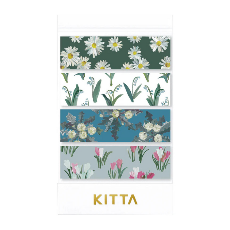 KITTA Washi Tape - Flower 9