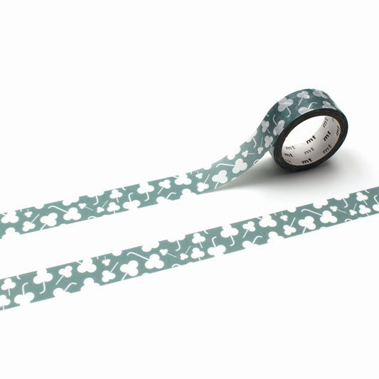 MT 1P Kamoi Washi Tape - Clover Silhouette