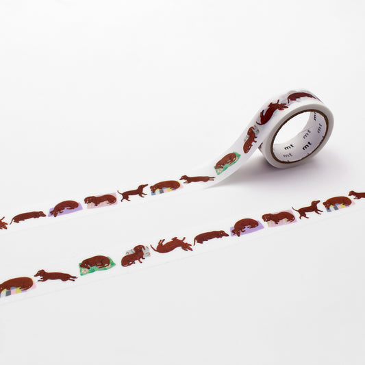 MT x Léa Maupetit Washi Tape - Sausage Dog