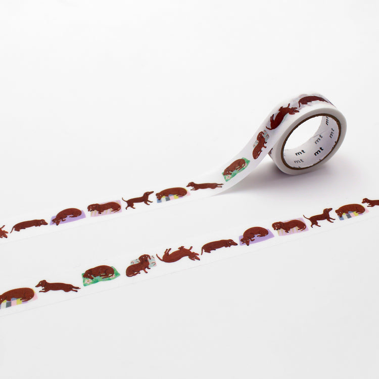 MT x Léa Maupetit Washi Tape - Sausage Dog