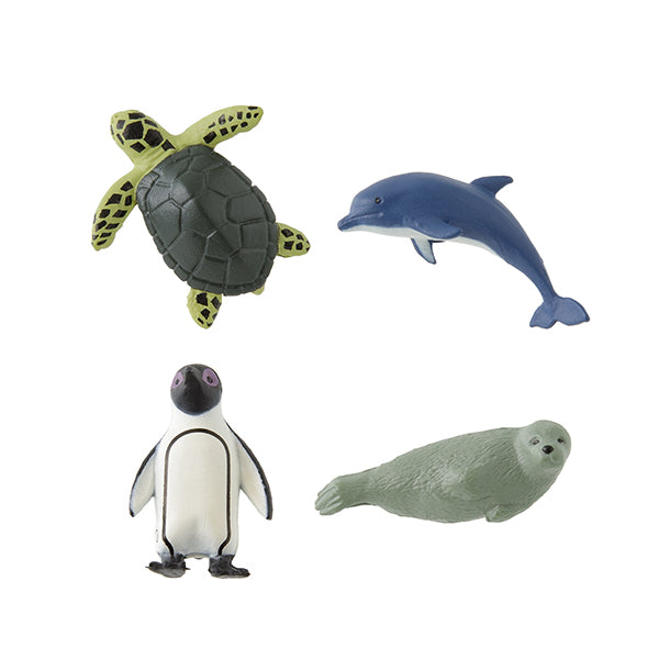 Midori Miniature Magnet - Aquarium B (Set of 4)