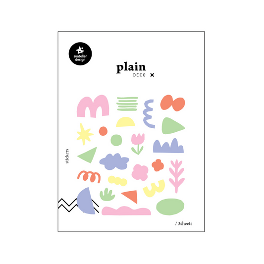 Suatelier Plain Deco Stickers - Plain.72