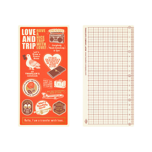 TRAVELER'S notebook Plastic Sheet 2025