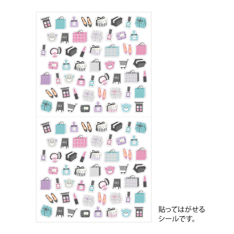 Midori Sticker (1 Sheet) - Shopping