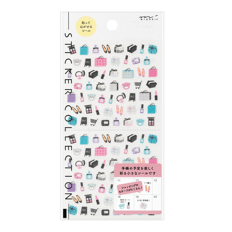 Midori Sticker (1 Sheet) - Shopping