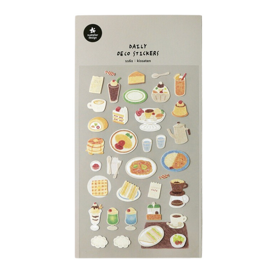 Suatelier Daily Deco Stickers - Kissaten