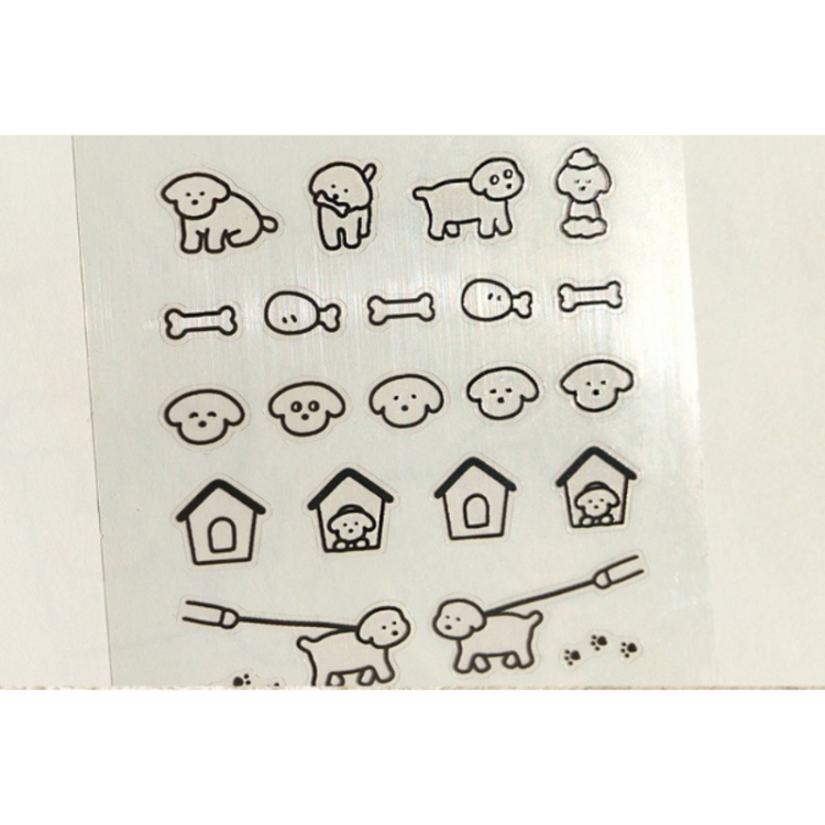 Suatelier Mini Series Sticker - Deco.18 (Dogs.02)