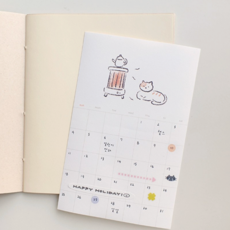 Suatelier Monthly Plan Sticker - Monthly Plan.04