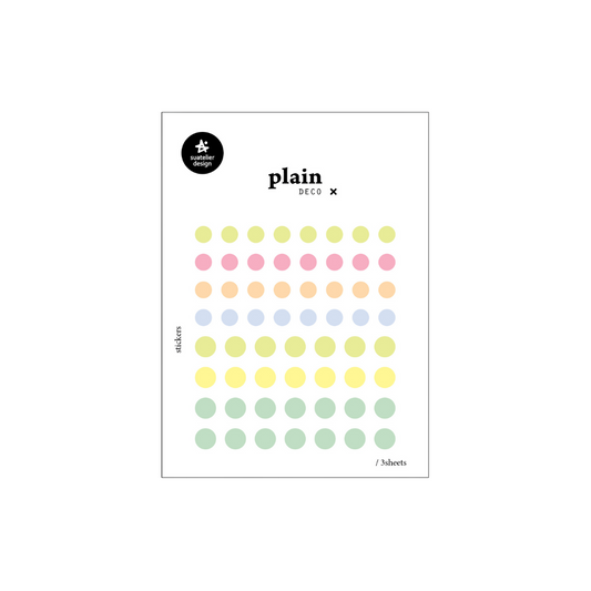 Suatelier Plain Deco Sticker - Plain.77