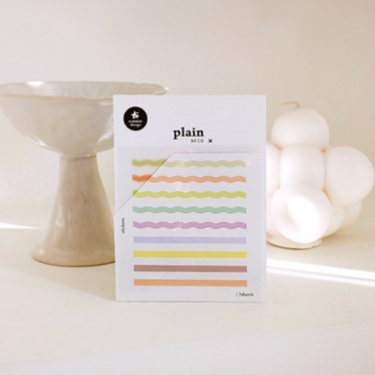 Suatelier Plain Deco Sticker - Plain.78