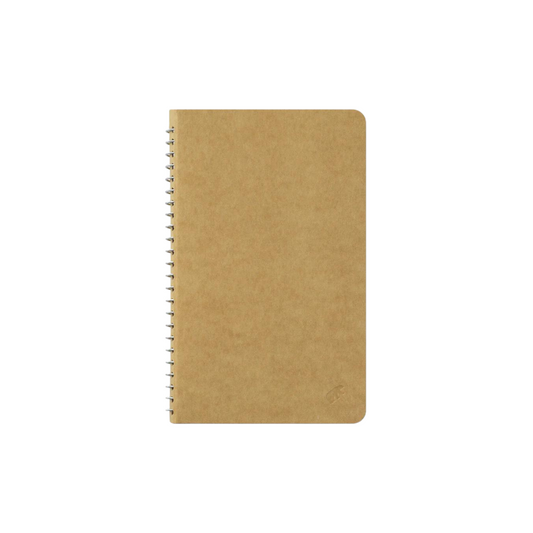 TRAVELER'S COMPANY Spiral Ring Notebook (A6 Slim) Blank MD Paper White