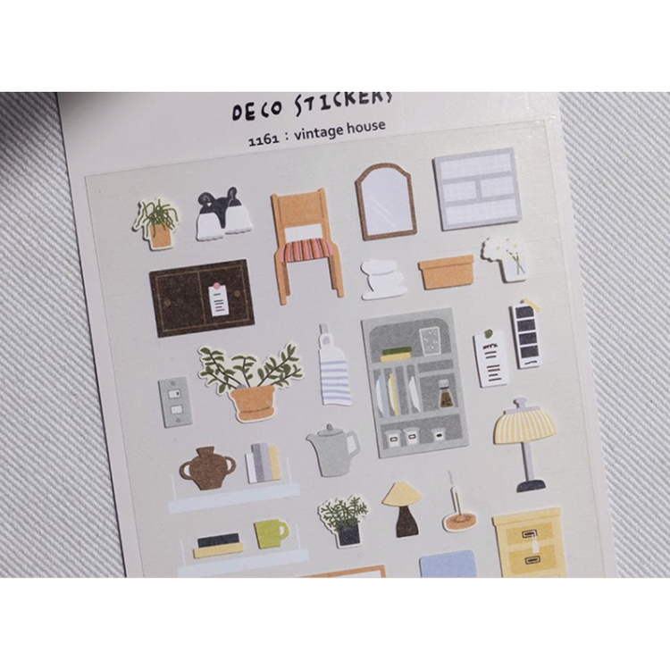 Suatelier Daily Deco Stickers - Vintage House