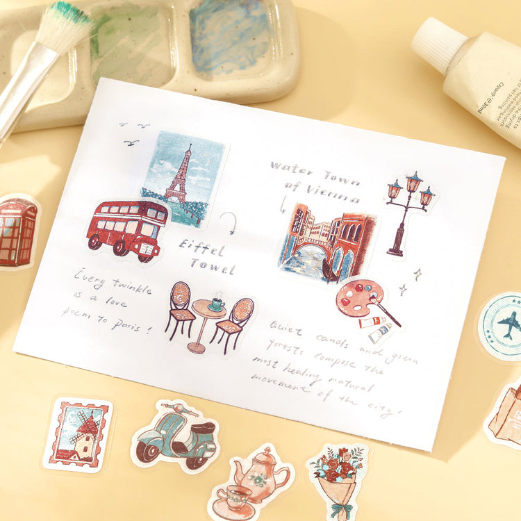 BGM Flakes Seal: Fragments of Travel - To the World