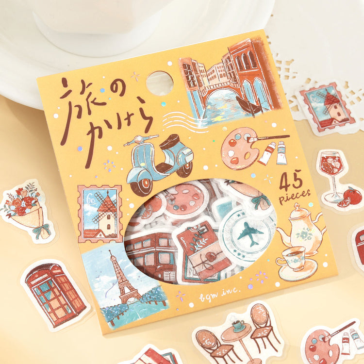 BGM Flakes Seal: Fragments of Travel - To the World