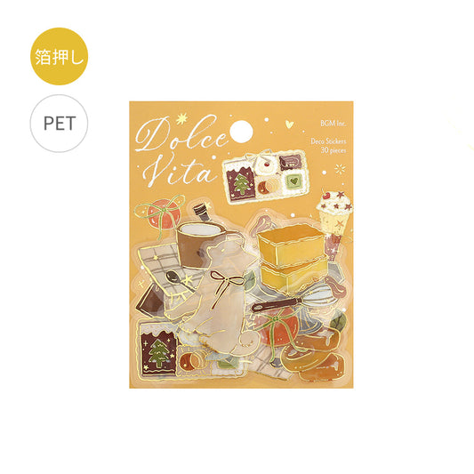 BGM Foil Stamping Flake Seal: Dolce Vitat – Sweet Recipes