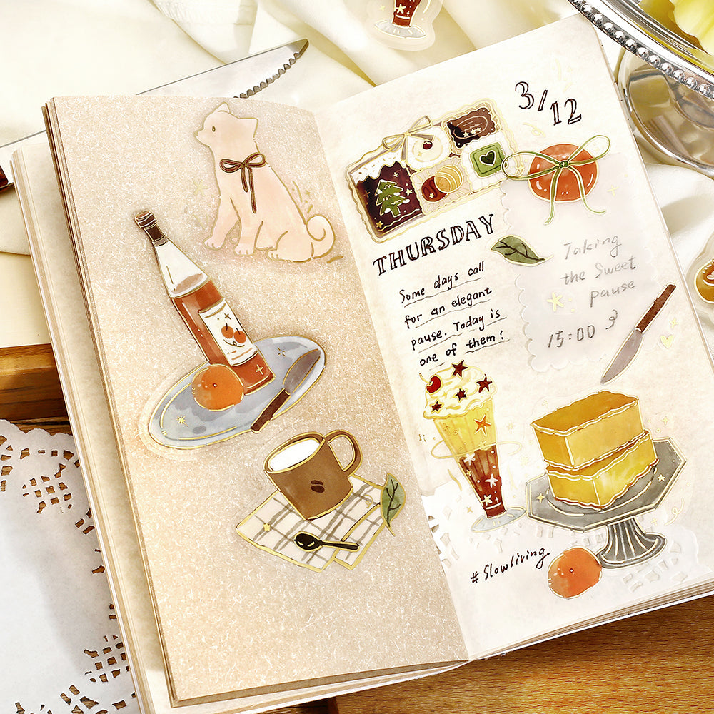 BGM Foil Stamping Flake Seal: Dolce Vitat – Sweet Recipes