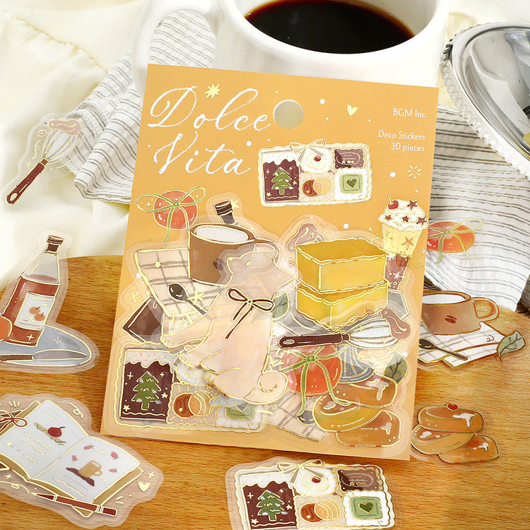 BGM Foil Stamping Flake Seal: Dolce Vitat – Sweet Recipes