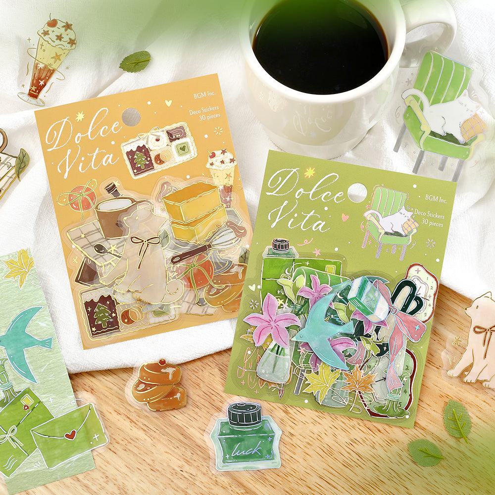 BGM Foil Stamping Flake Seal: Dolce Vitat – Sweet Recipes