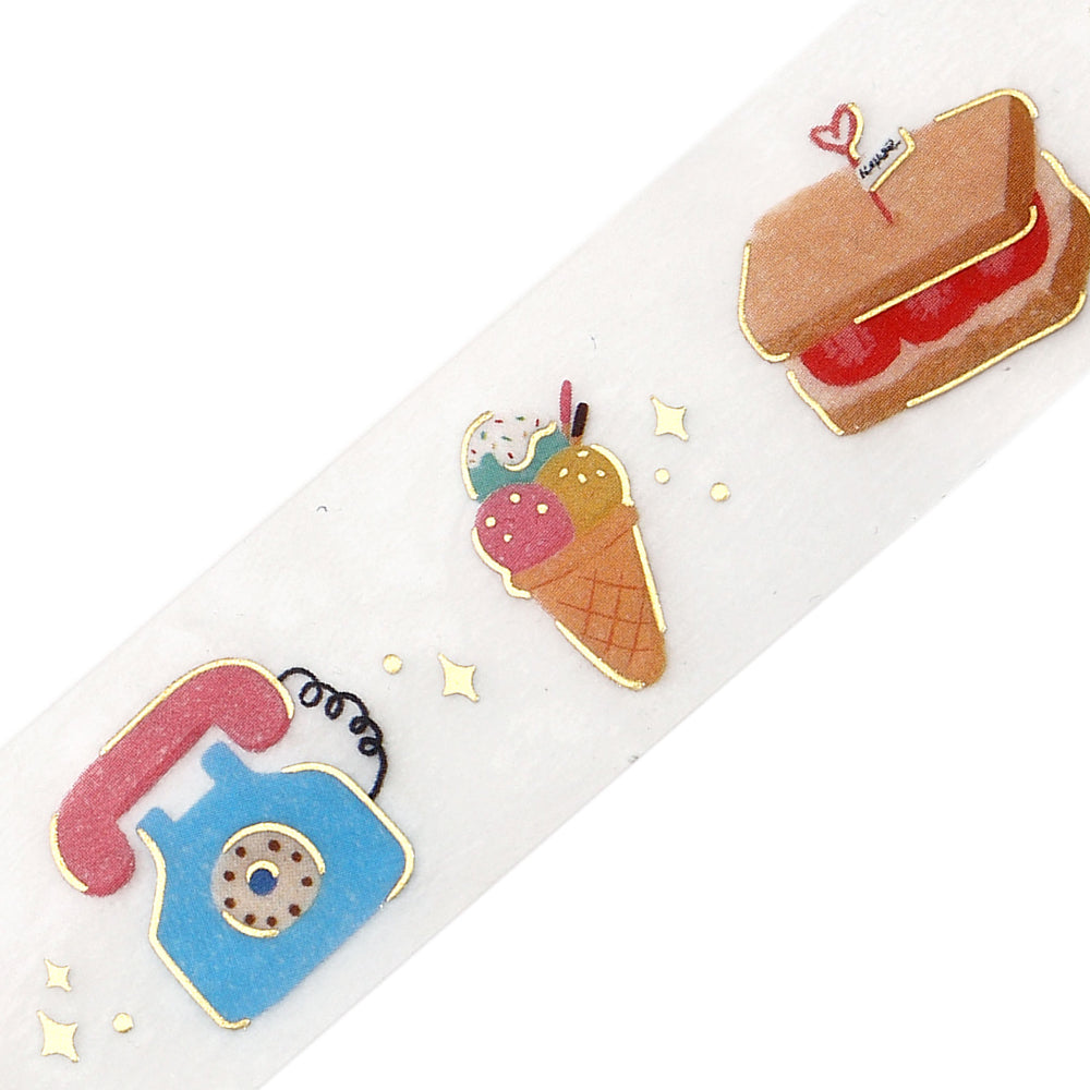 BGM Foil Stamping Clear Tape: Sky Encyclopedia - Little Days
