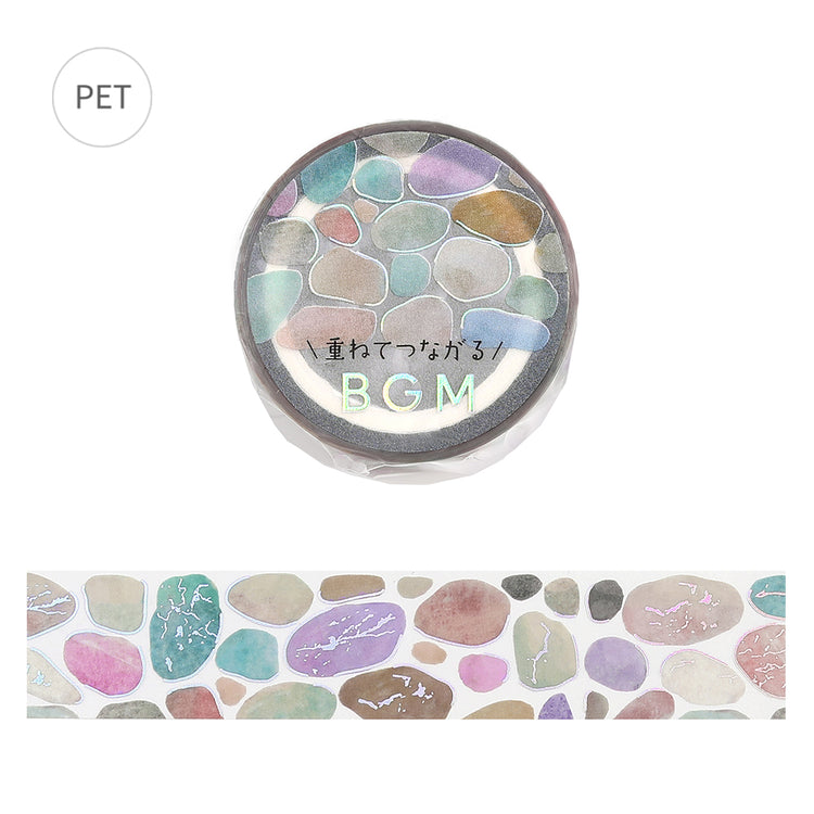 BGM Foil Stamping Clear Tape: Sky Encyclopedia - Pebble
