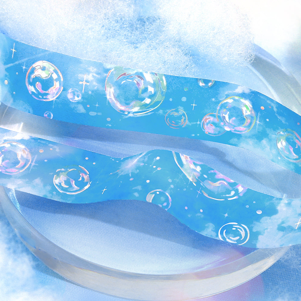 BGM Foil Stamping Clear Tape: Sky Encyclopedia - Bubble Shadow