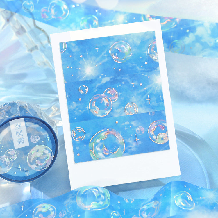 BGM Foil Stamping Clear Tape: Sky Encyclopedia - Bubble Shadow