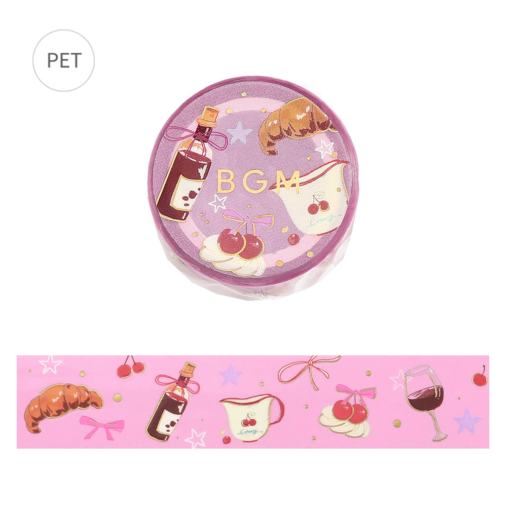 BGM Foil Stamping Clear Tape: Sky Encyclopedia - Sweet Time